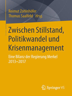 cover image of Zwischen Stillstand, Politikwandel und Krisenmanagement